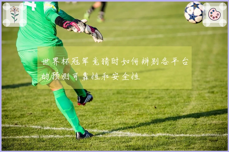 世界杯冠军竞猜时如何辨别各平台的预测可靠性和安全性